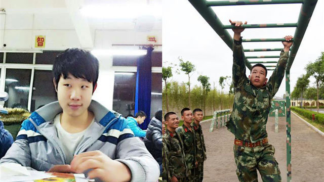 换装后的兵哥精神面貌焕然一新,退伍军人变装特警