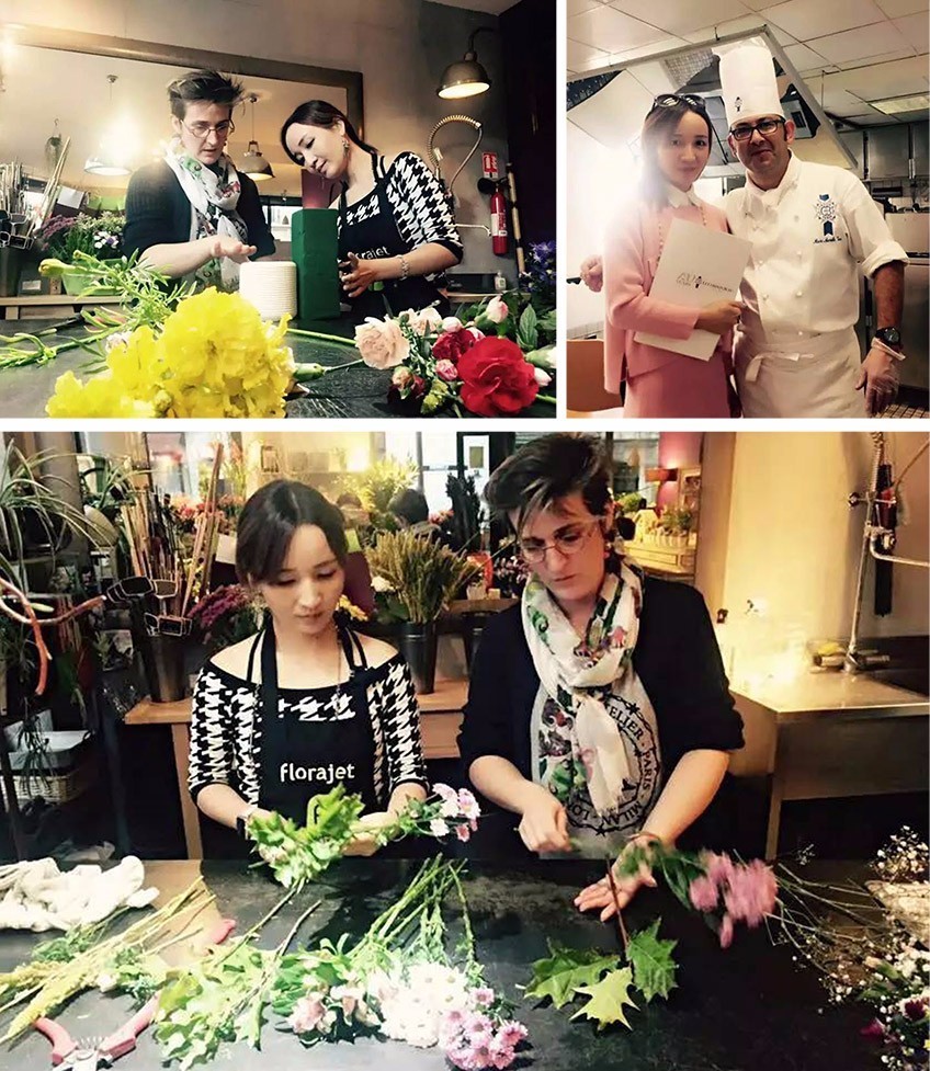 这位当过服装设计师的餐厅老板,搬了一座巴黎花园到餐厅,女孩们