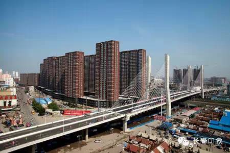 长春一座桥的图片,长春有个非常美的桥