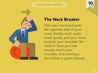 办公室久坐拉伸动作,办公室拉伸视频讲解