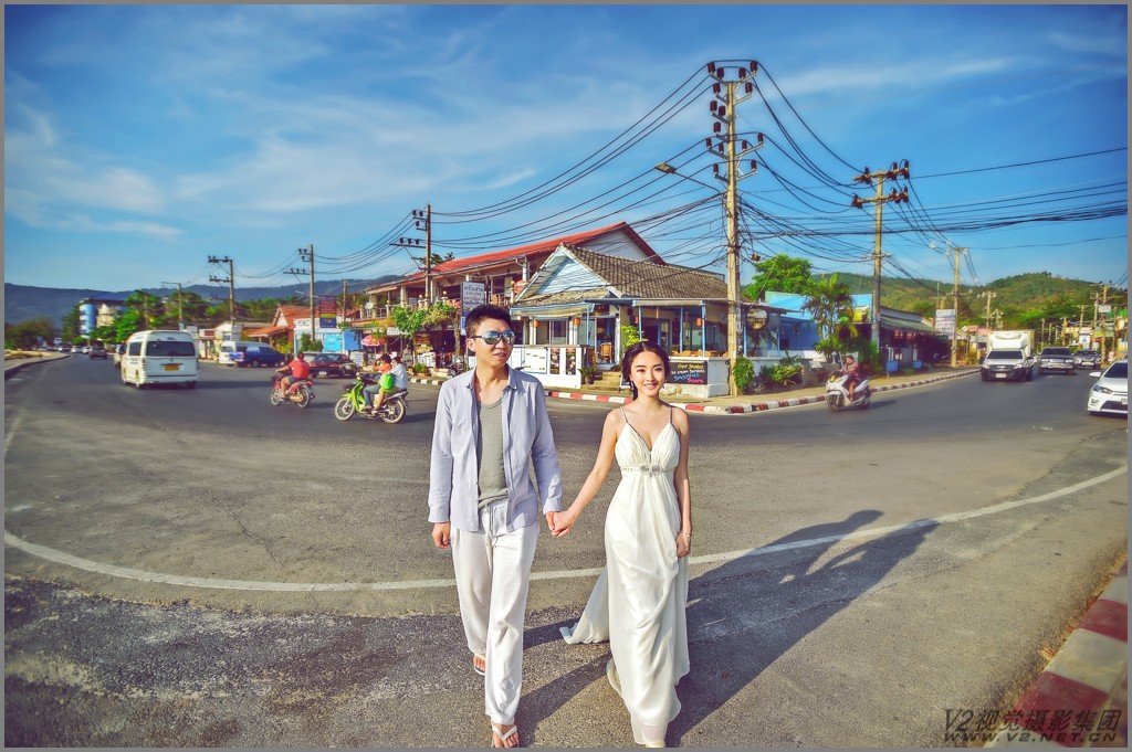 v2视觉婚纱摄影好不好,夏季婚纱拍摄技巧