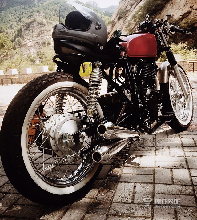 鑫源棍王梦想版xy400,鑫源复古400摩托车试骑视频