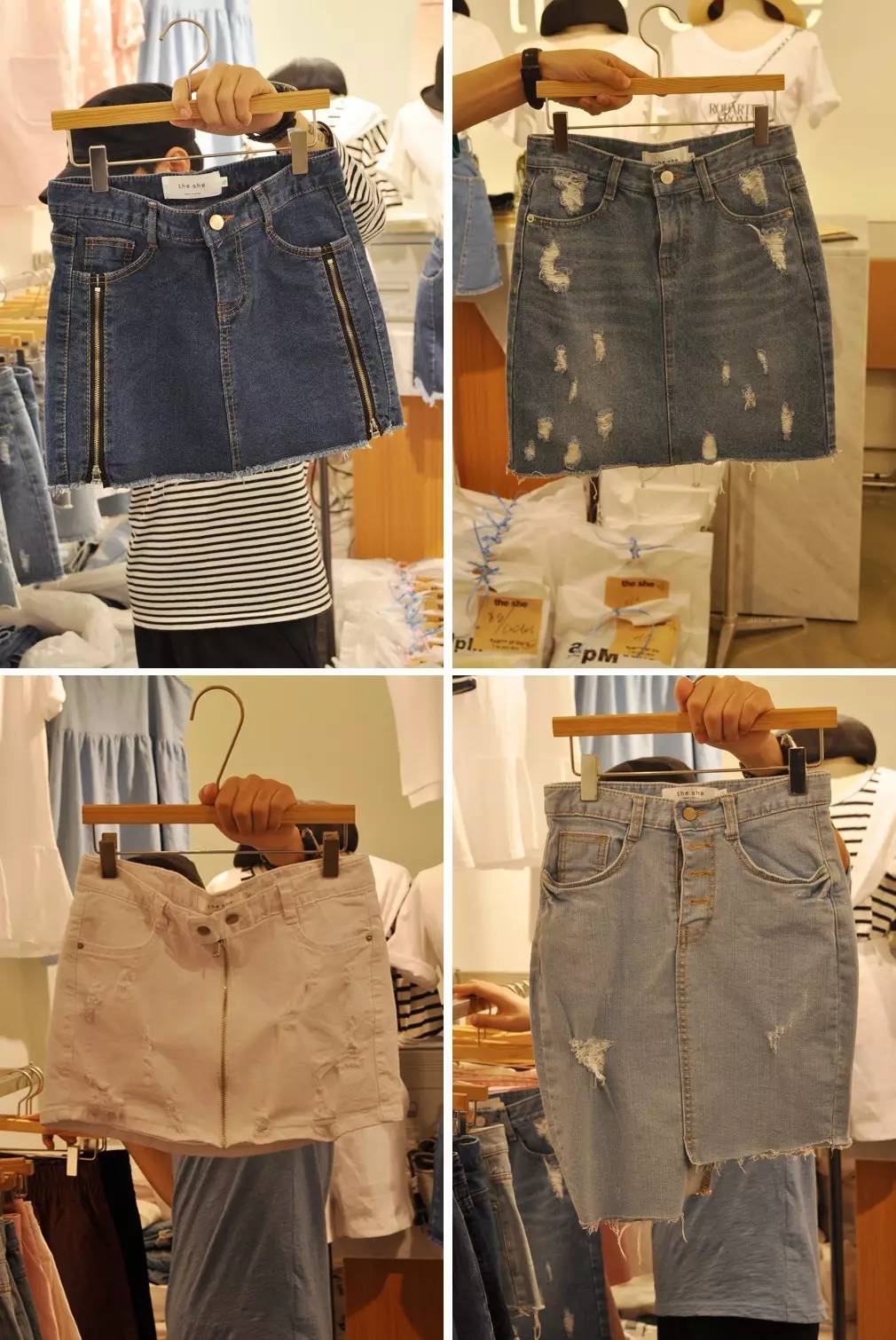 档口精选|盛夏来东大门“theshe”档口批点T恤和短裤吧！