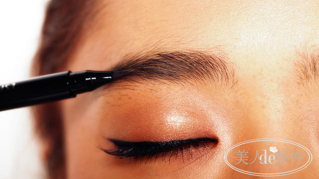 浓眉美妆教程初学者,浓眉欧美妆教程