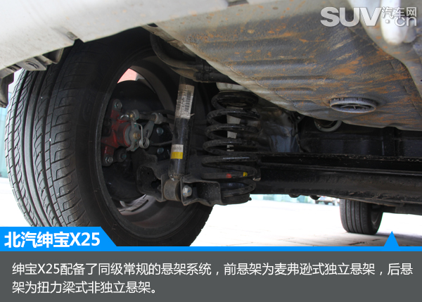 代步好选择SUV汽车网评测北汽绅宝X25