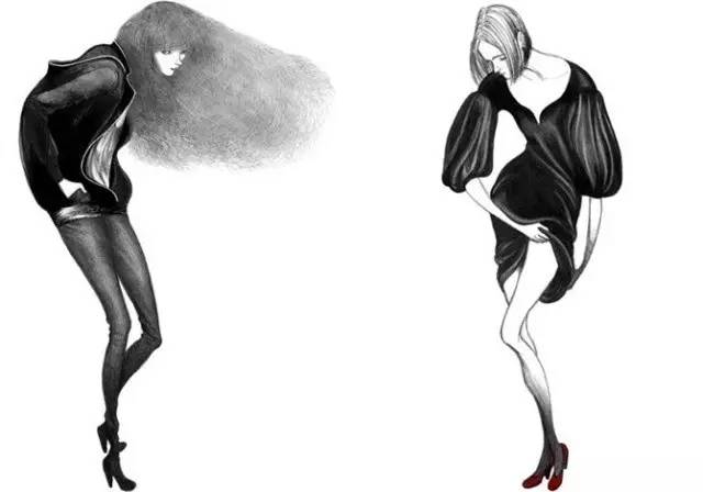 美到惊艳的插画图,美到崩溃的插画