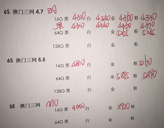 苹果港版手机价格,华强北港版苹果13最新报价