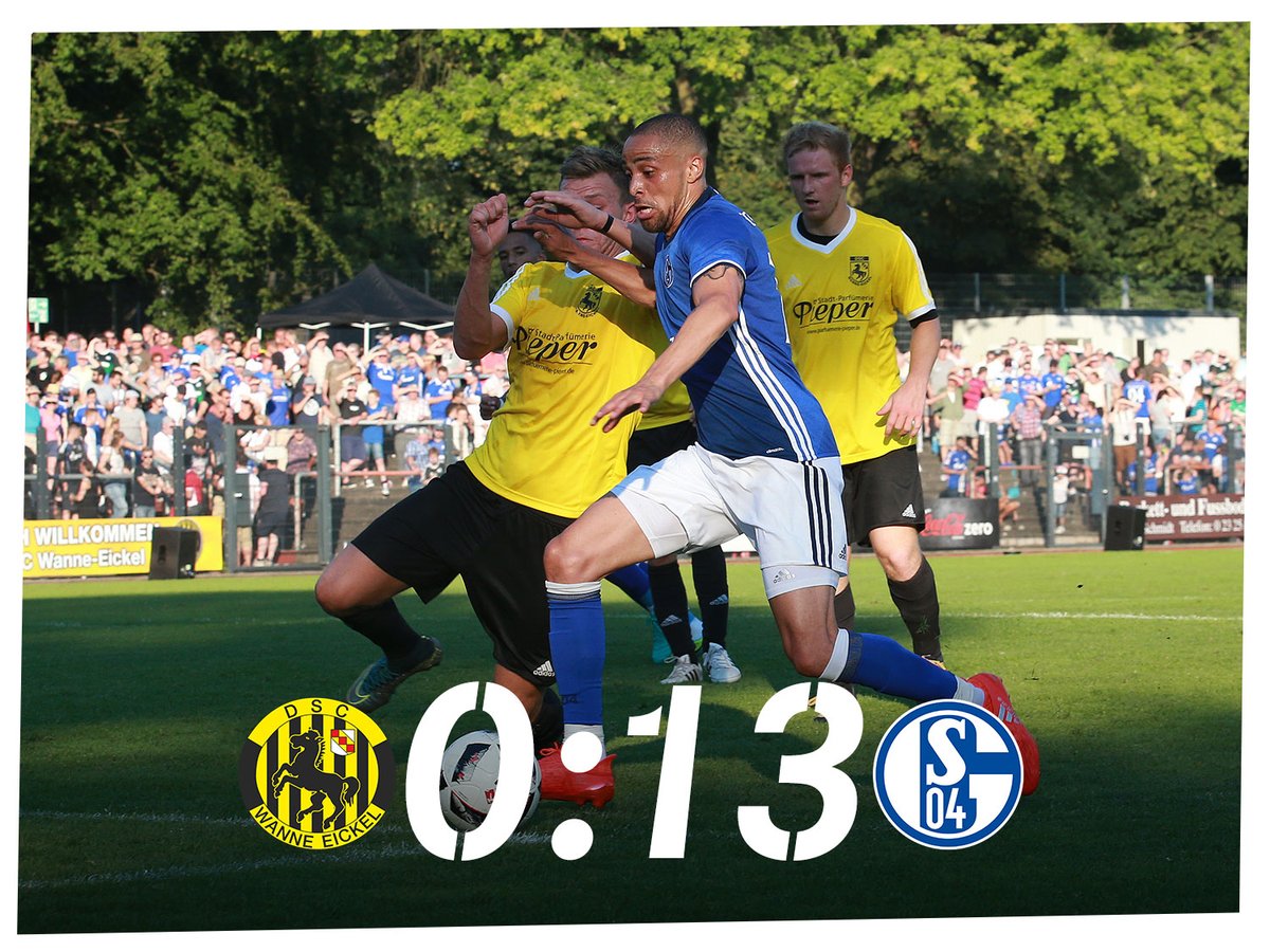 你强你先说沙尔克大比分狂胜Wanne-Eickel