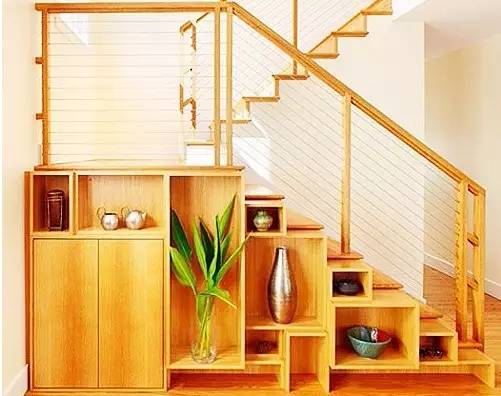 一楼楼梯死角设计,比较暗的楼梯下死角如何设计