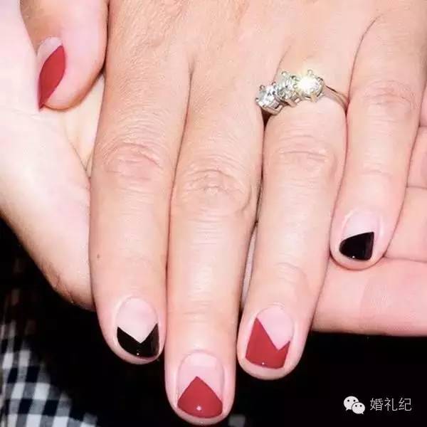 如何秀婚戒,指甲配戒指教程