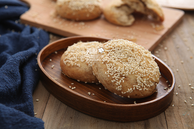 自制麻酱烧饼简单做法,海娟麻酱烧饼