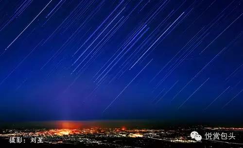 包头草原看星空,草原之上视频