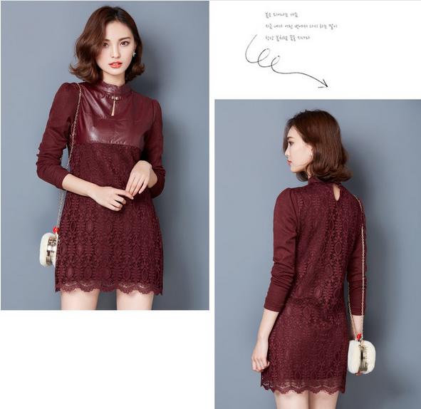 2015新款打底蕾丝长袖,今年最爆款加绒蕾丝打底