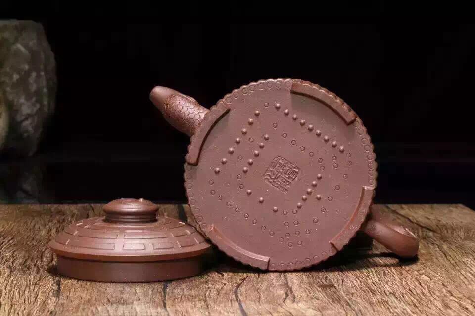 木瓜紫砂壶的魅力,男人拥有四把紫砂壶