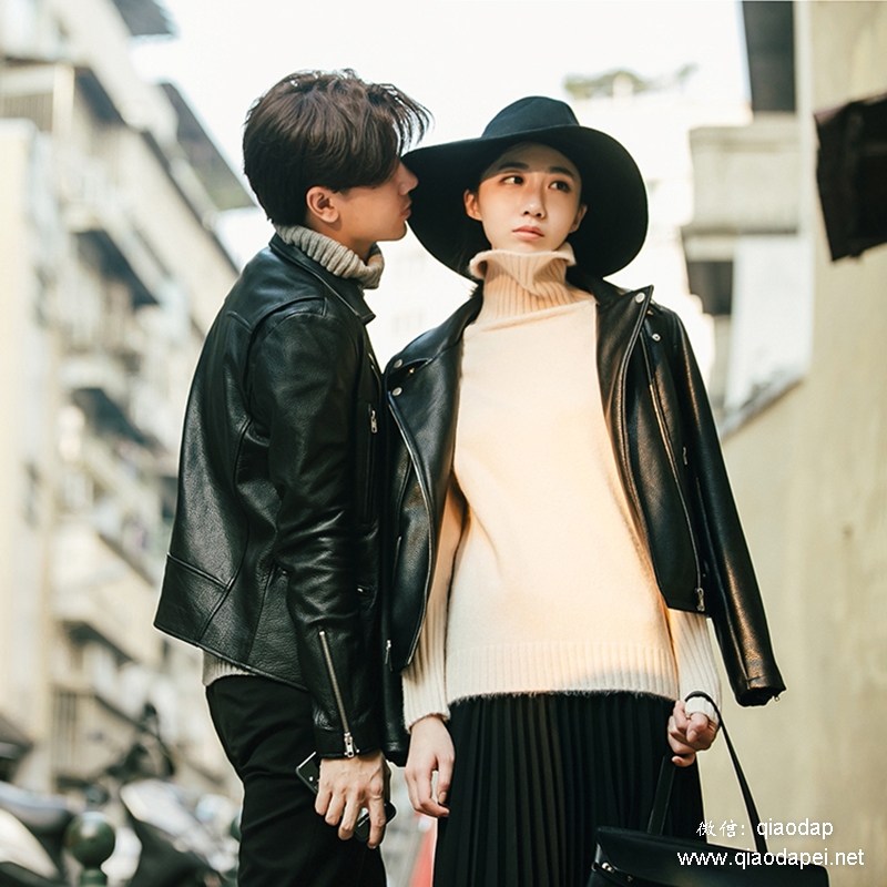 穿皮衣的女生很有气场,女生穿皮衣好看吗