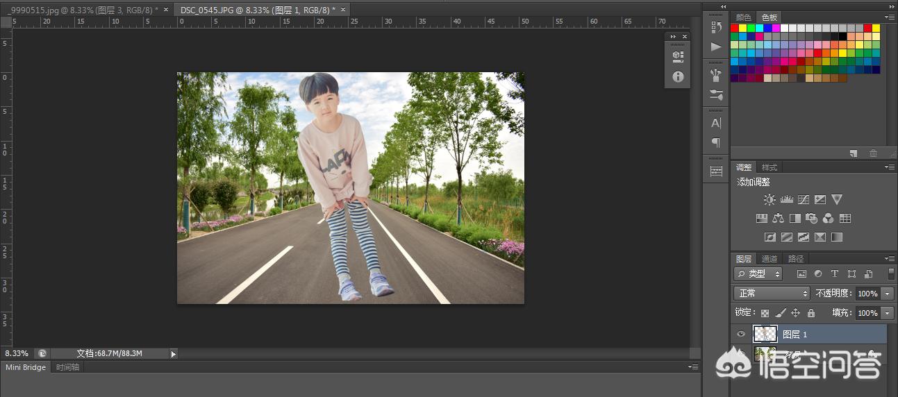 ps照片换背景最简单方法,ps照片换背景后怎么去除痕迹