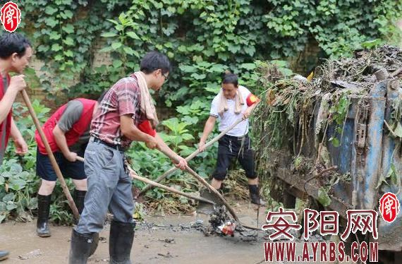 安阳没被淹的小区,安阳洪水