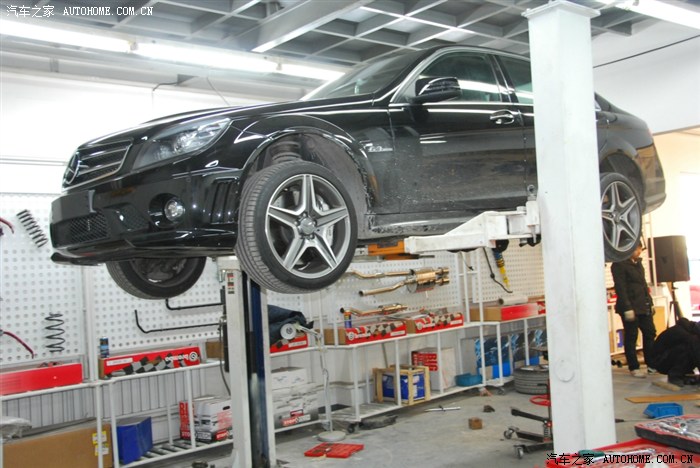 全记录怪兽版奔驰C63AMG改装C74