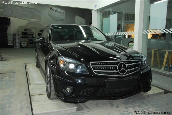 全记录怪兽版奔驰C63AMG改装C74