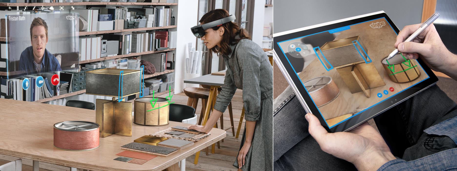 微软的现实增强神器Hololens，终于3000美金开售了！