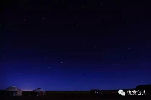 包头草原看星空,草原之上视频
