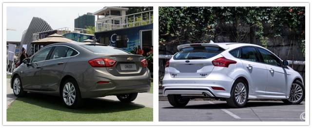 福克斯和科鲁兹哪个品牌质量好些,两厢经典福克斯和科鲁兹测试