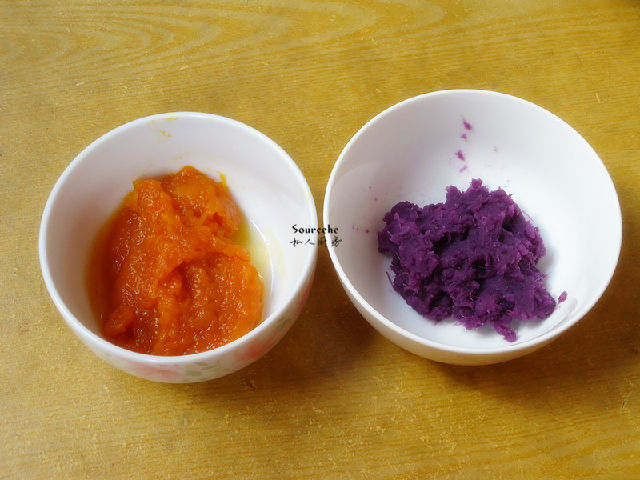 多彩馒头图片,玫瑰馒头花样