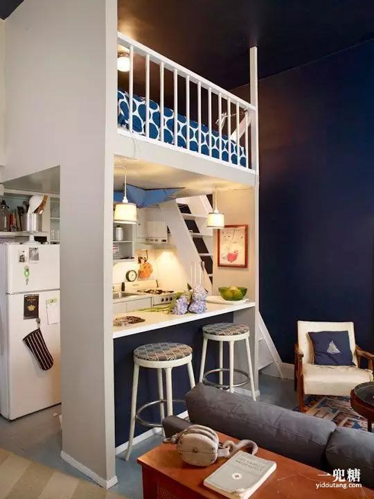 小户型也可以有大空间,适合小户型的多用空间床