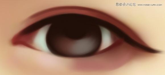 sai手绘教程用ps,ps人像卡通手绘效果