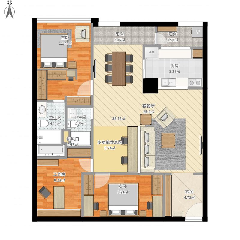 户型朝北如何补救,北向房间如何采光最好