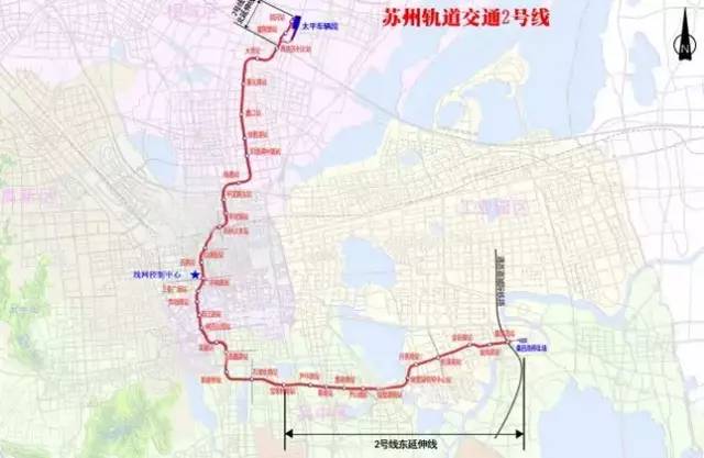 苏州2号线北延渭塘什么时候开工,苏州相城2号线4号线7号线延伸线