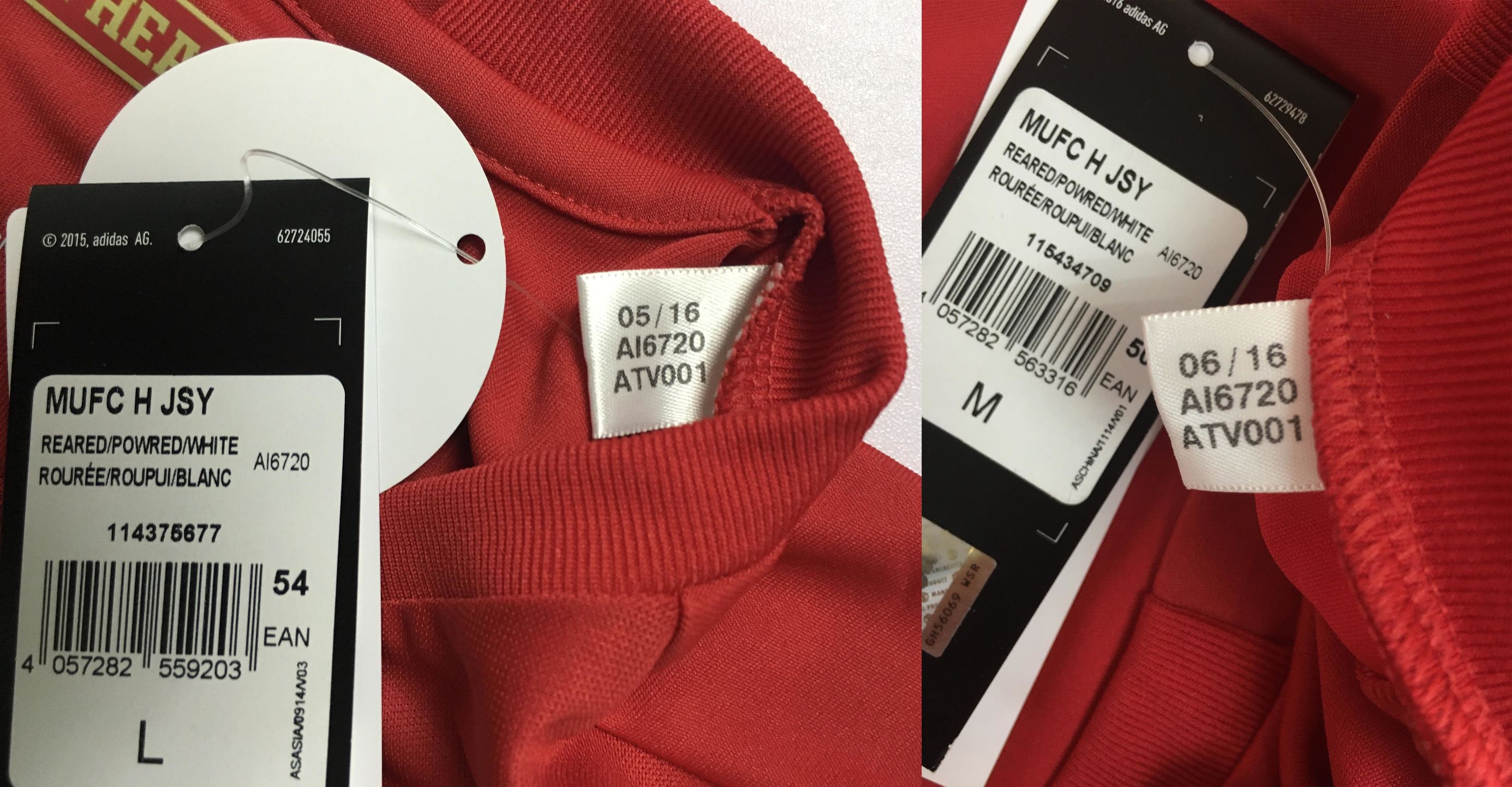 曼联2016主场球衣,曼联16-17赛季