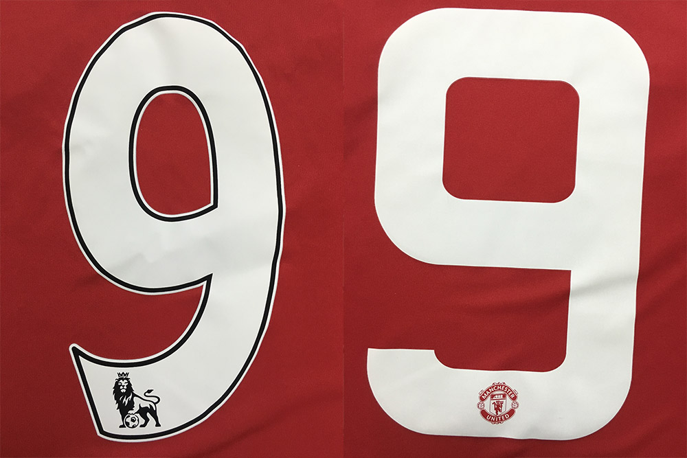 曼联正版印号,曼联欧冠印号和联赛印号