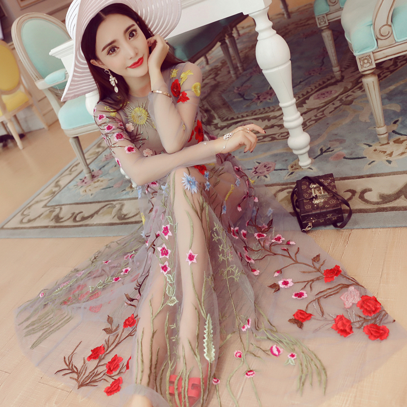 朦朦胧胧的性感和美丽，网纱裙带给你