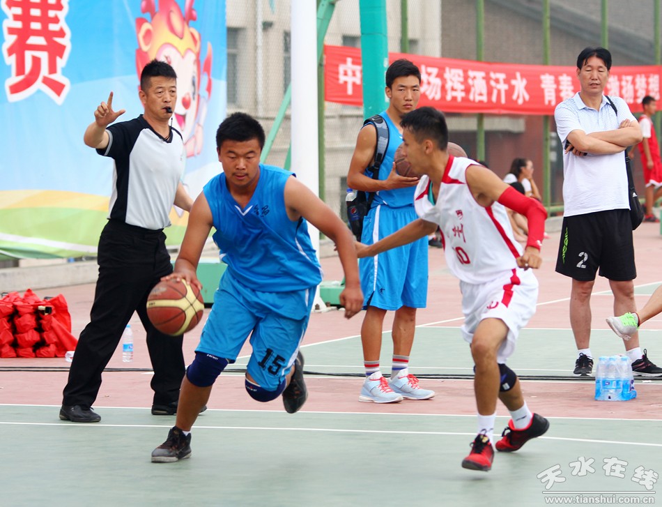 甘肃省第三届中学生运动会8月9日比赛掠影,组图