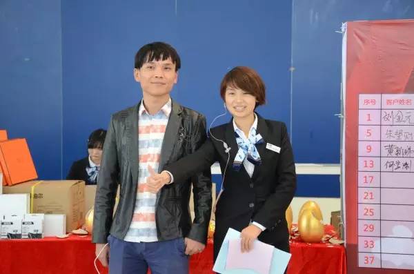 新春成交42台!小胖看车团到访惠州益成