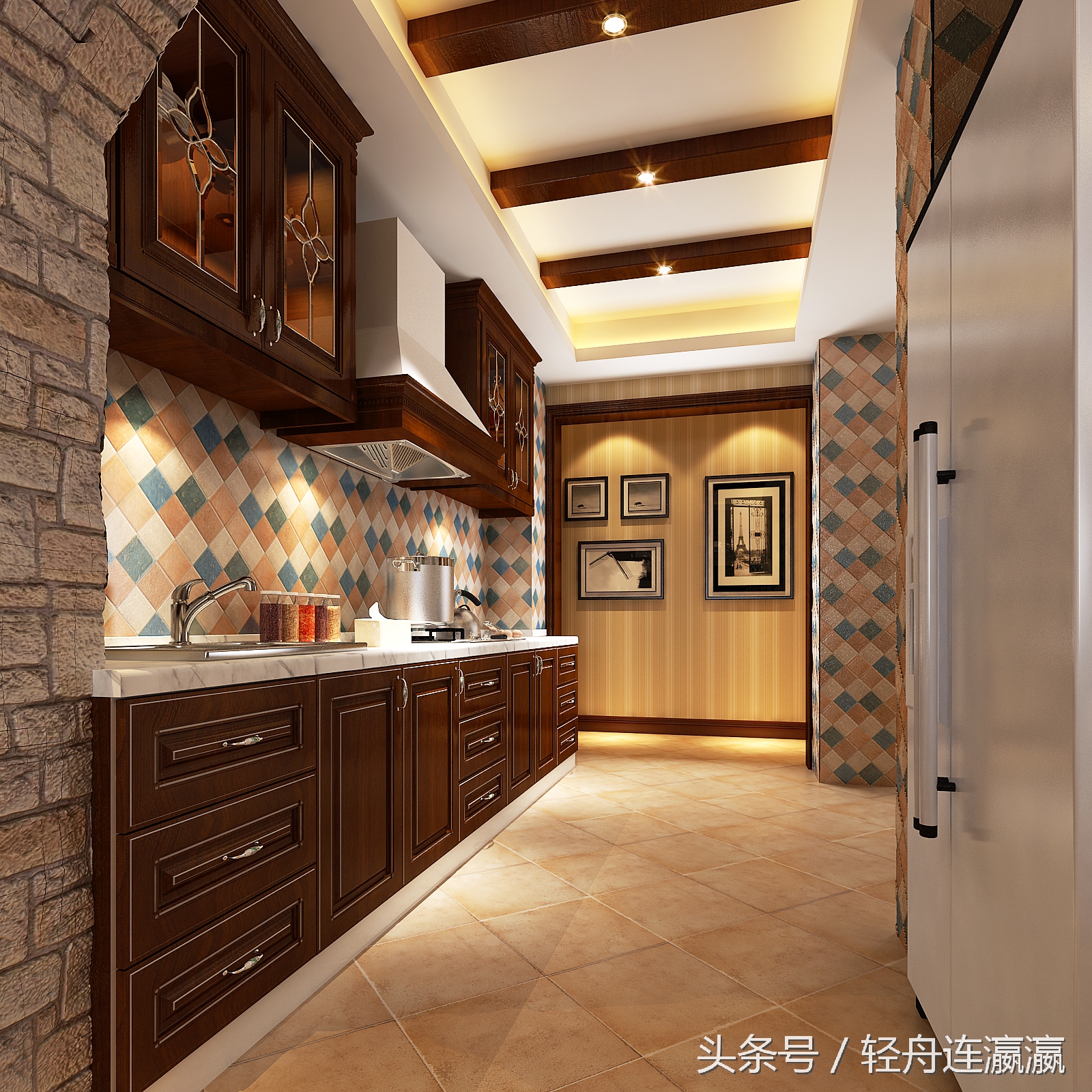 沉稳大气的美式,美式粗犷范