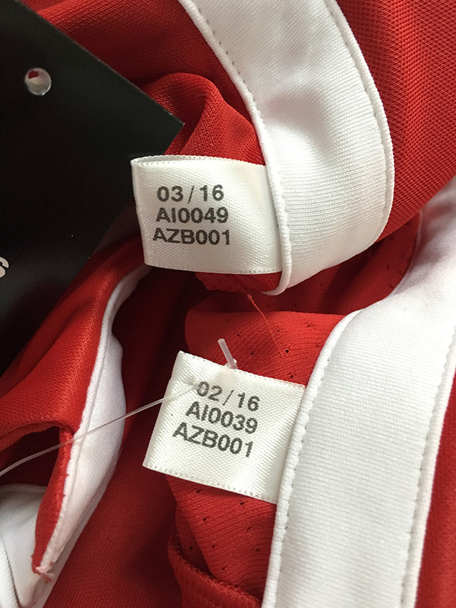 拜仁球衣1617鉴别,拜仁主客场球衣