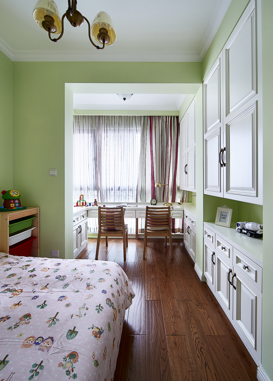 一步一风景，新乡馨华佳苑160平美式乡村风设计