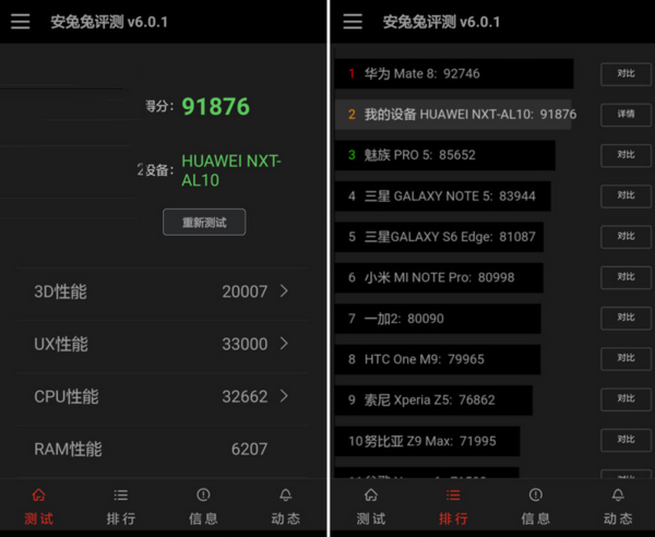 鍗庝负mate8鎬ц兘娴嬭瘯,2骞村墠鏃楄埌鍗庝负mate8