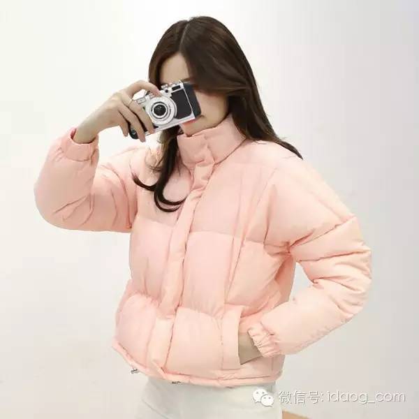 甜美面包服中长款中学生,甜美风羽绒面包服