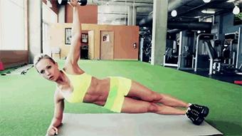 如何让腰变得更细,四个动作让我们肚子平了腰细了