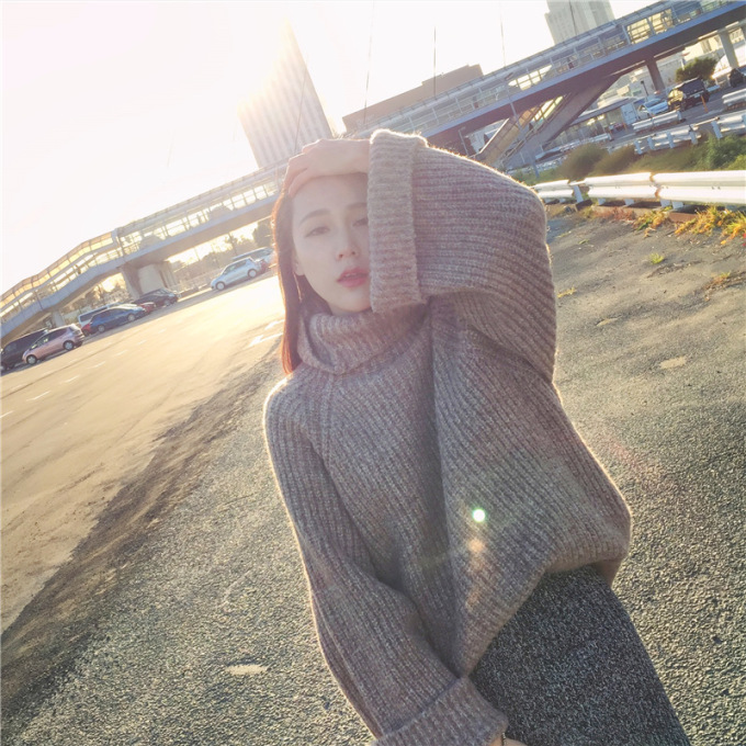 精选30款慵懒风毛衣,长款毛衣是每个小仙女的必需品