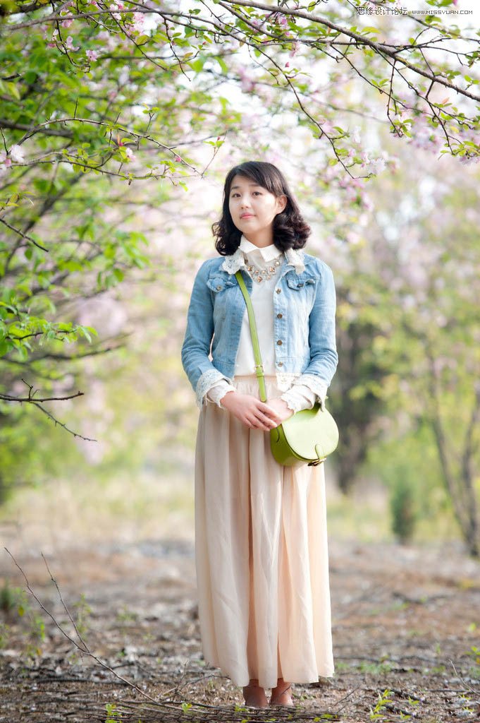 ps写真人像调色高级感黄背景,人像秋天调色ps