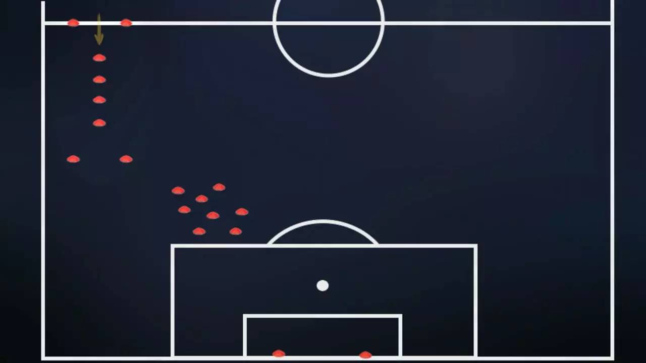 带球过半场很难么,带球过杆