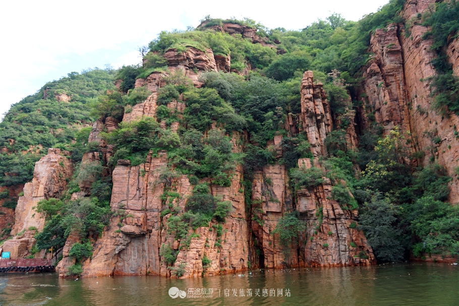 京娘湖爱情湖图片,井陉京娘湖