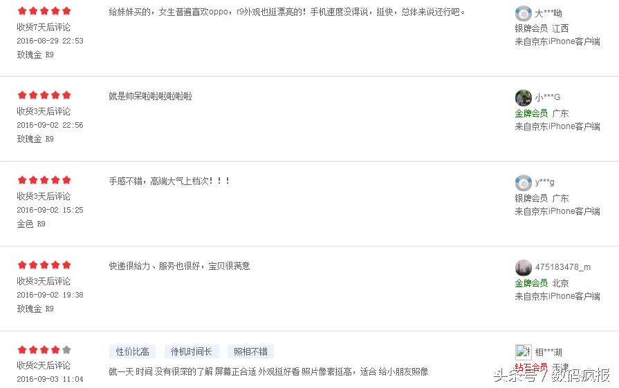 oppor9还值得买吗,用户说产品好才是真的好