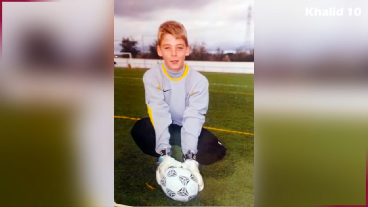 足球明星儿时的照片,足球明星小时候头像