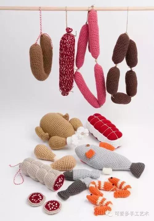 毛线编织蔬菜大全图解,手残党学会的毛线编织小技巧