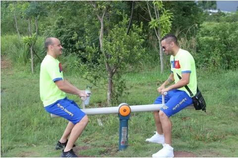 周末,澳门蒙地卡罗体育会到钦州考察,这两天你见到他们了吗?